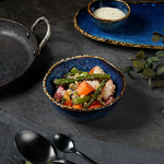 Салатник d=11,5 см, h=5.5 см, 300 мл, фарфор,серия "Aqua Blue" P.L.