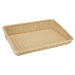 Подставка плетеная для выпечки 60*45*12 см, бежевая, P.L. Proff Cuisine
