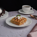 Тарелка мелкая d=21см, h=2.4см, фарфор,серия "Frost White Moon", P.L. - Proff Cuisine