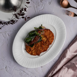 Блюдо овальное 31,5*23,3*3,5 см,серия "Frost White Moon", P.L. - Proff Cuisine