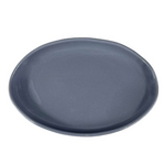 Блюдо овальное 240*160 мм. Серый, форма Крас волнистый край Bonna /1/6/