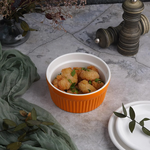Креманка для запекания и подачи 12,5 см., 450 мл,оранжевая, P.L. Proff Cuisine