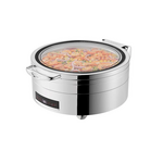 Мармит электрический "Roma" с обзорным стеклом, (d=36см, h=8см, 6,8 л), P.L.- Proff Cuisine