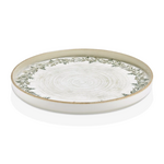 Тарелка с бортом d=23 cм,фарфор,серия "Oliva", By Bone