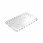 Поднос для подачи 60*40 см. поликарбонат, прозрачный с крышкой h=8,5 см. Silikomart /1/24/
