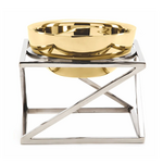 Подставка для выкладки+металлический салатник 23*23*20 см P.L.--Hotelware
