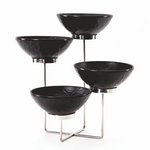 Стойка металлическая для выкладки + четыре салатника, 1 л, h=43см, P.L.--Hotelware