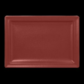 NFCLRP33DR Тарелка прямоугольная  33x23 см., плоская, фарфор, NeoFusion Magma(красный), RAK Porcelai, шт
