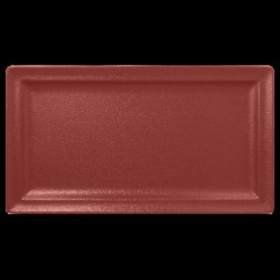 NFCLRP38DR Тарелка прямоугольная  38x21 см., плоская, фарфор, NeoFusion Magma(красный), RAK Porcelai, шт