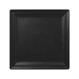 NFCLSP30BK Тарелка квадратная  30 см., плоская, фарфор, NeoFusion Volcano(черный), шт
