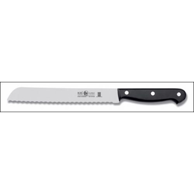 Нож для хлеба 200/320 мм. черный TECHNIC Icel /1/6/