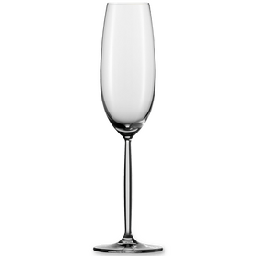 Бокал для шампанского/игристого вина 219 мл, h 25,3 см, d 7,2 см, Diva