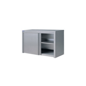 Полка-шкаф настенная для тарелок и кухонного инвентаря закрытая ПТЗ-12*4