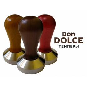 Темпер для кофе Don Dolce 57 мм. венге, дерево/нерж. /1/