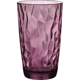 Хайбол «Даймонд»; стекло; 470мл; D=85,H=144мм; фиолет.