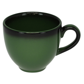 LECLCU23DG Чашка круглая  (230мл)23 cl., фарфор,цвет зеленый, Lea, RAK Porcelain, ОАЭ, шт