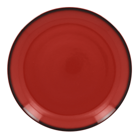 LENNPR21RD Тарелка круглая  d=21 см., плоская, фарфор,цвет красный, Lea, RAK Porcelain, ОАЭ, шт