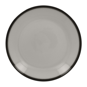 LENNPR27GY Тарелка круглая  d=27 см., плоская, фарфор,цвет серый, Lea, RAK Porcelain, ОАЭ, шт