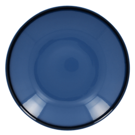 LEBUBC26BL Тарелка круглая "Coupe"  d=26 см., 1.2л, глубокая, фарфор,цвет синий, Lea, RAK Porcelain,, шт