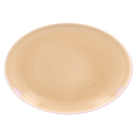 VNNNOP32BG Тарелка овальная  32х23 см., плоская, фарфор,цвет бежевый, Vintage, RAK Porcelain, ОАЭ, шт