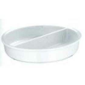 Гастроемкость 2-х секционная для мармитов , 2x1.75л., d=33.5 h=7cм., фарфор