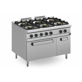 Плита 6 конфорок 900 серии APACH APRG-129FE/PL