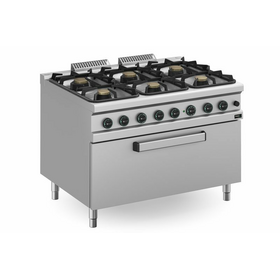 Плита 6 конфорок 900 серии APACH APRG-129FG/PL