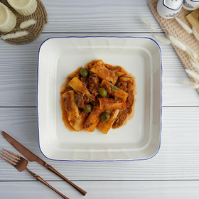 Салатник квадратный 25*25 см, р=9 см, коллекция "Sea Flower" P.L.