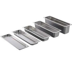 Гастроемкость стандартная, 9.5л., GN2/4-162x530h=150мм., нерж.сталь, Gerus. Китай