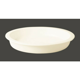 Гастроемкость круглая,d=39смh=65мм., фарфор,молочно-белый, SandStone, Китай