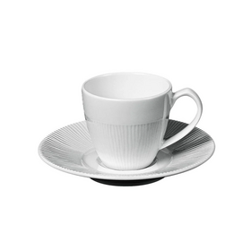 Кофейная пара 90 мл, d6см, h5.5см, фарфор "NOBLE" серия "NEO SILK"