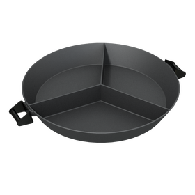 Чугунная 3-х секционная сковорода Тип GG, d=850мм;