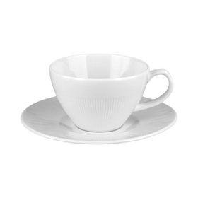 Чайная пара 280 мл,d10.2см, h6.6см, фарфор "NOBLE" серия "NEO SILK"