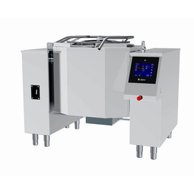 Котел пищеварочный КПЭМ-100-ОМП-В на регулируемых опорах