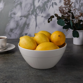 Салатник 1225мл, d18см, h8.5см, фарфор "NOBLE" серия "NEO SILK"