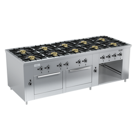 Плита газовая ПРГ-IIA-10 2ДШ Maxi