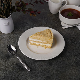 Тарелка классическая d17,5 см, h2см, фарфор "NOBLE" серия "NEO SILK"