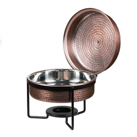 Чафиндиш (мармит) цвет антик 7 л + подставка, D=34.5 см, P.L. Proff Cuisine