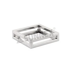 Подставка фуршетная 18*18 см h 3 см, металл, P.L. Proff Cuisine