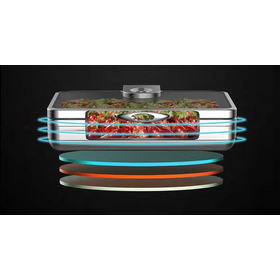 Мармит "Burano", (индукционное дно),1/1*65 мм, 8,5 л, P.L. Proff Cuisine