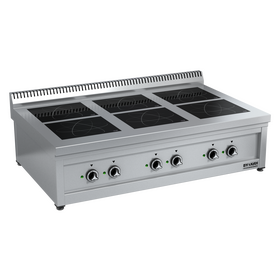 Плита индукционная ETK6 6х3,5 кВт серия 900