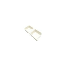 МЕНАЖНИЦА ФАРФОР CAMEO SQUARE ACCESSORY 2-Х СЕКЦИОННАЯ 13Х6СМ H2,3СМ 713-013