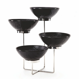 Стойка металлическая для выкладки + четыре салатника, 1 л, h=43см, P.L.--Hotelware